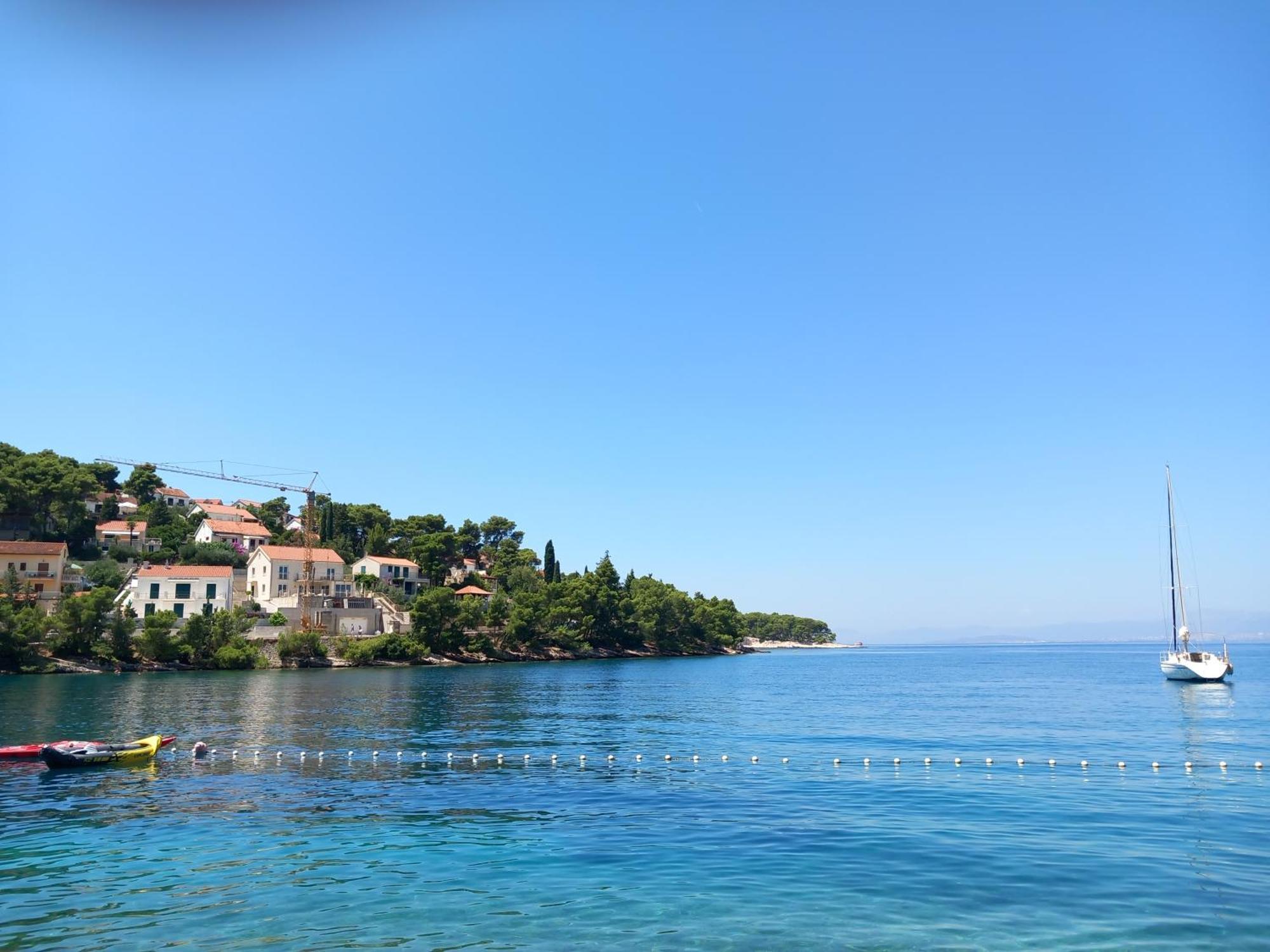 Kuca Za Odmor Skalina - Sea View Vila Splitska Exterior foto