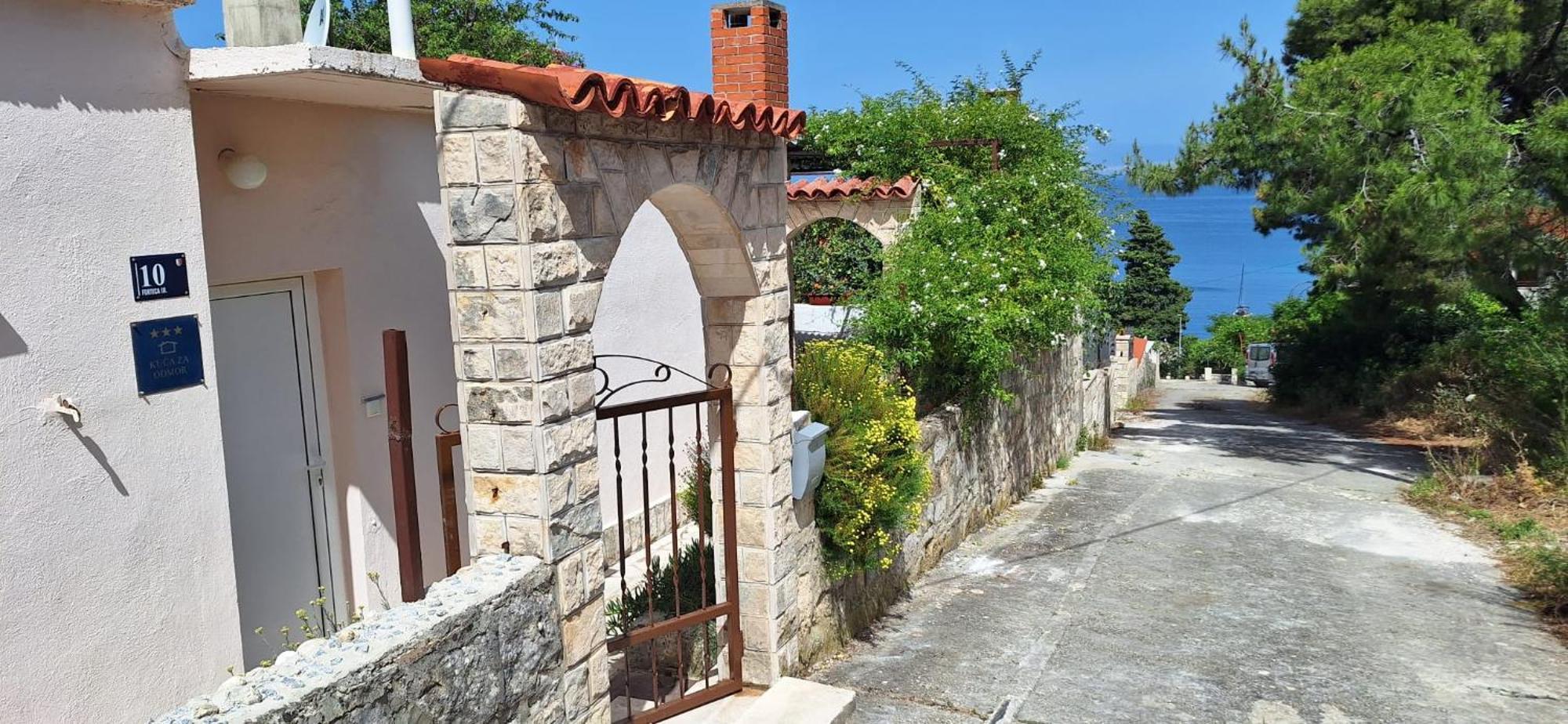 Kuca Za Odmor Skalina - Sea View Vila Splitska Exterior foto