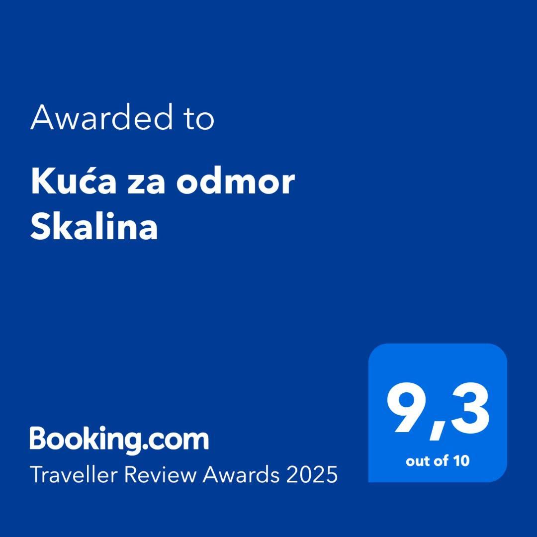 Kuca Za Odmor Skalina - Sea View Vila Splitska Exterior foto